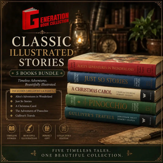 Children Classic Illustrated Stories Bundle