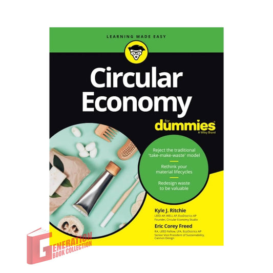 Circular Economy For Dummies (2021) original business guide book cover