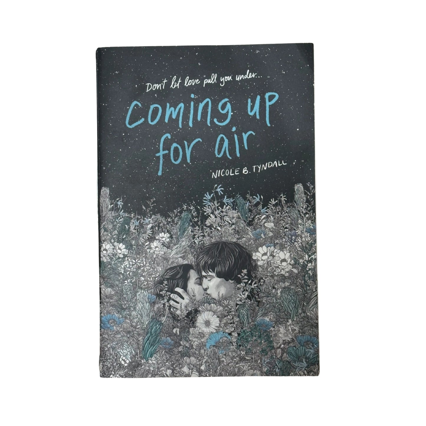 Coming Up for Air by Nicole B. Tyndall original YA novel cover