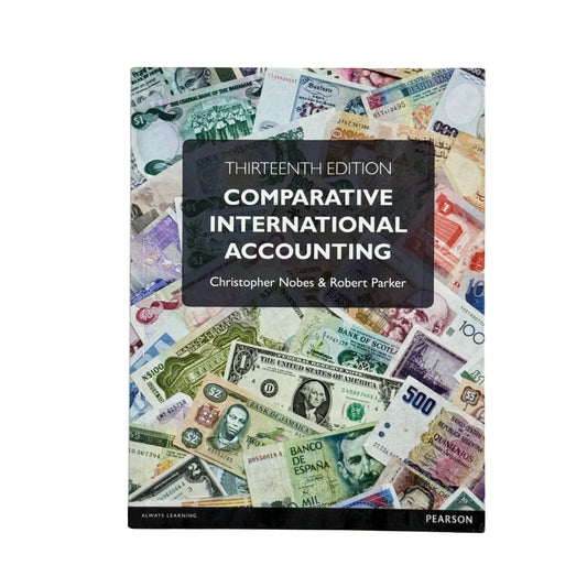 Comparative International Accounting by Christopher Nobes original accounting textbook cover