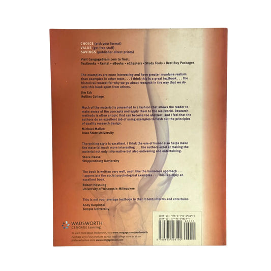 Conducting Research in Psychology: Measuring the Weight of Smoke