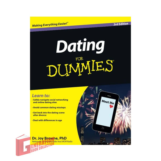 Dating For Dummies by Joy Browne original imported relationship guide book cover