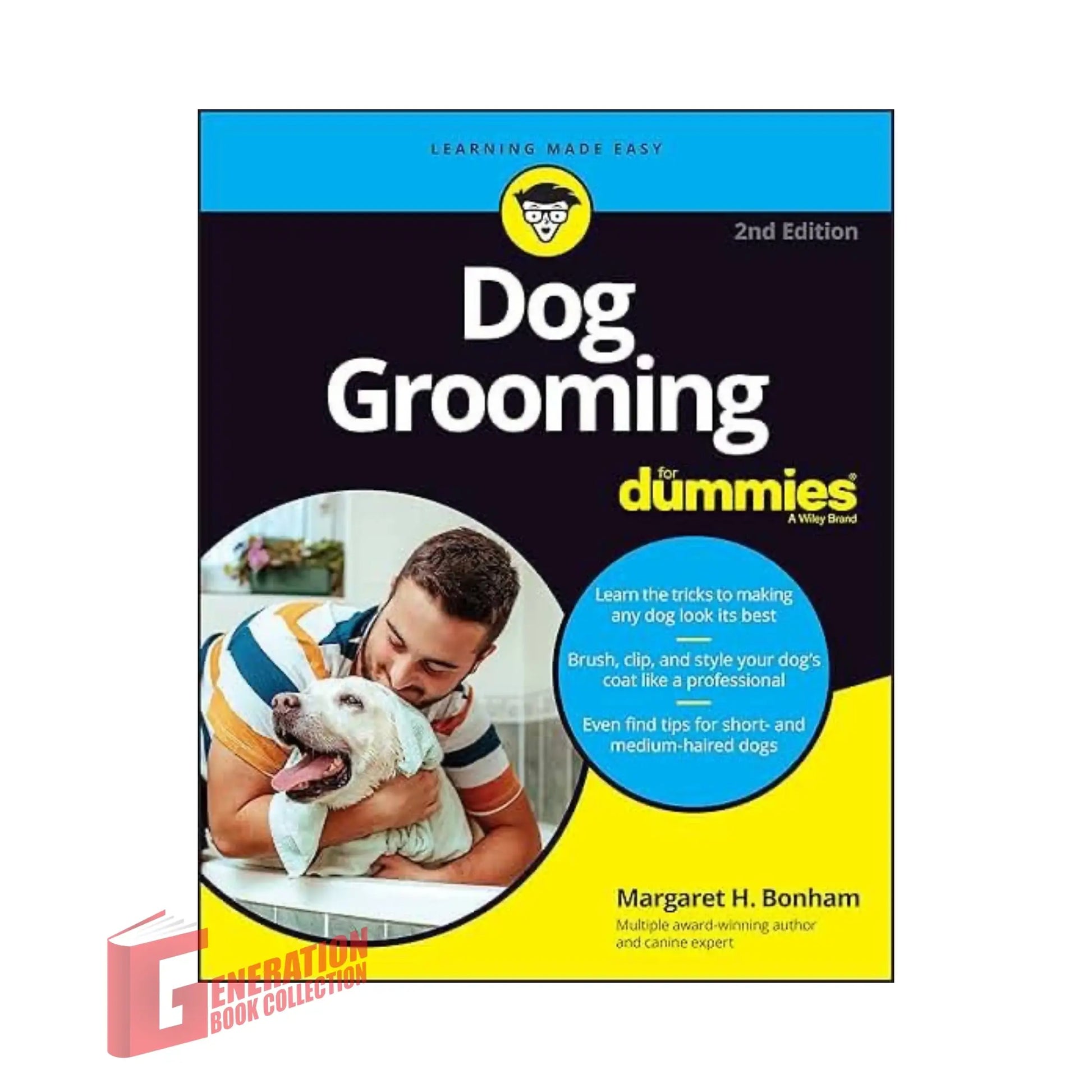 Dog Grooming For Dummies by Margaret H. Bonham original book cover
