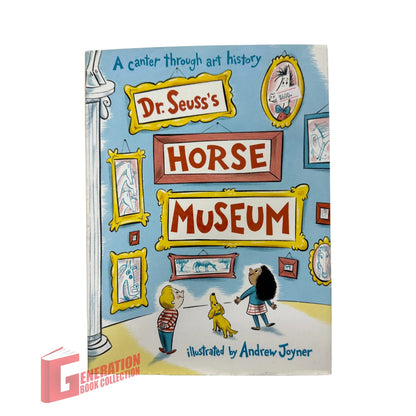 Dr. Seuss's Horse Museum original children's art book cover