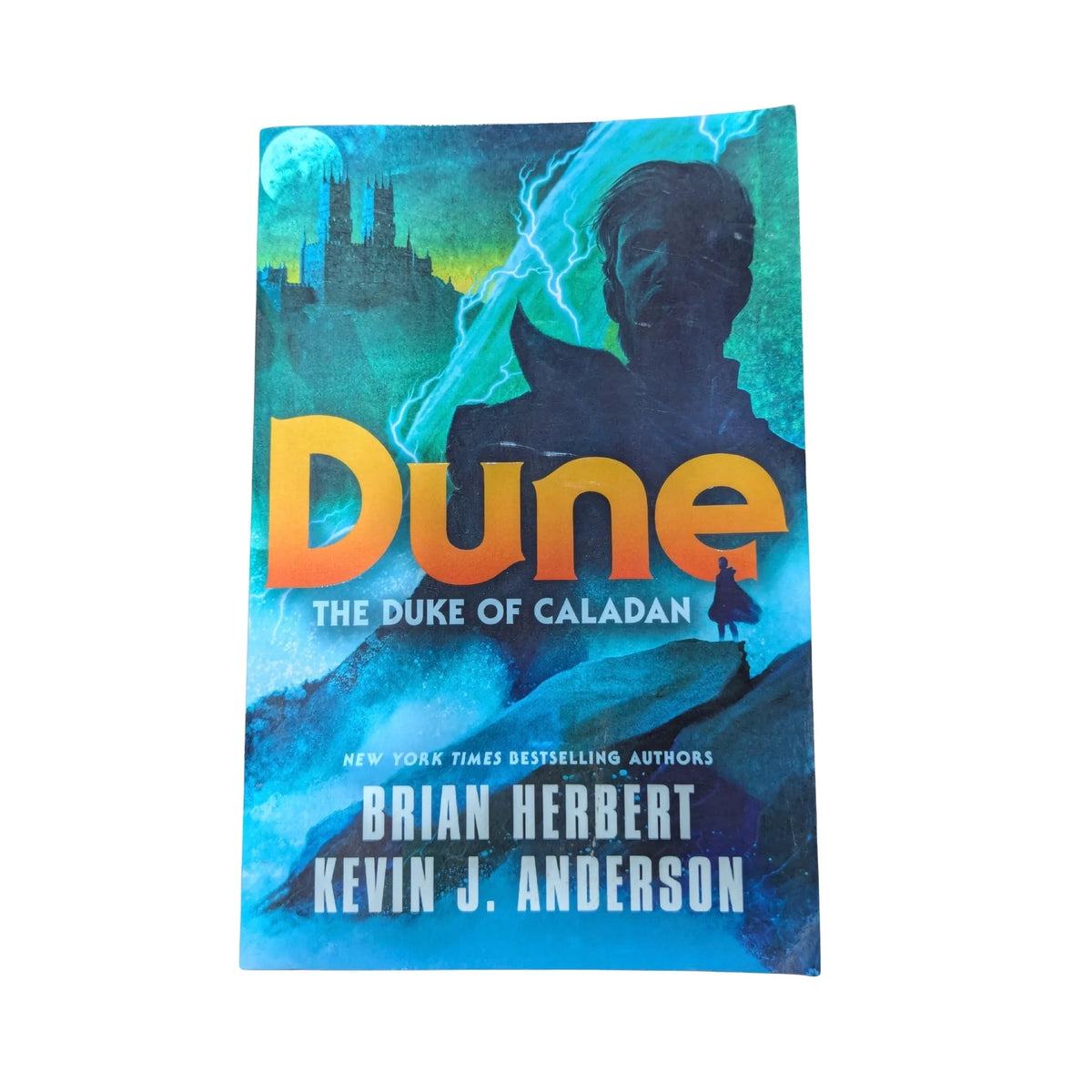 Front cover of Dune: The Duke of Caladan by Brian Herbert and Kevin J. Anderson, Book 1 of The Caladan Trilogy.