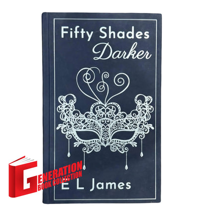 The front cover of Fifty Shades Darker by E.L. James, available as an original imported copy at Generation Books Collection Pakistan.