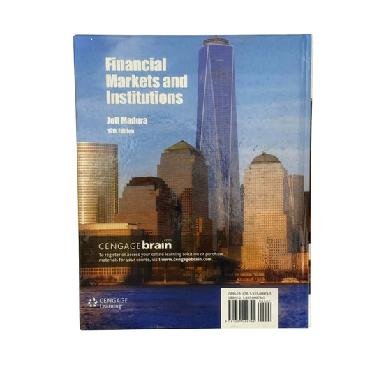 Financial Markets and Institutions