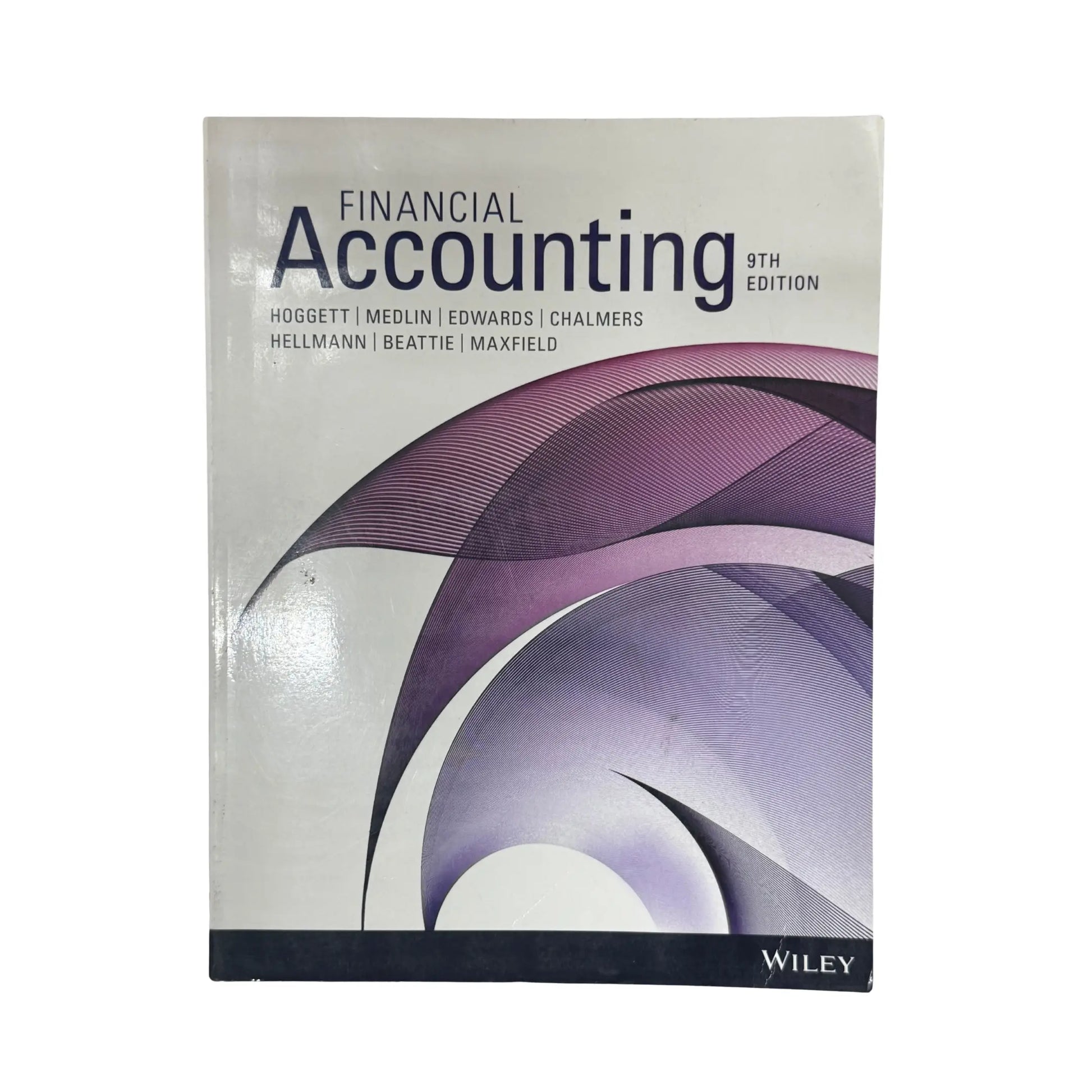 Official cover of Financial Accounting by Leslie G. Eldenburg, a genuine imported Wiley academic textbook.