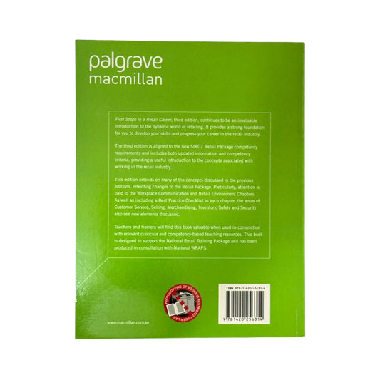 First Steps in a Retail Career