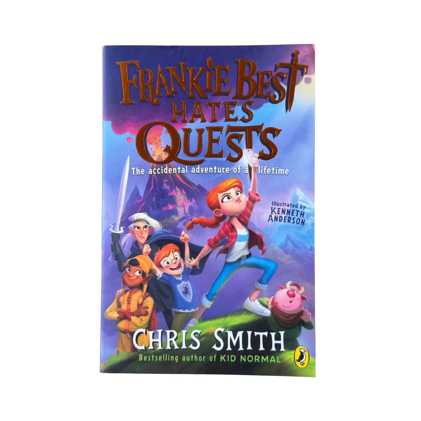 The front cover of Frankie Best Hates Quests by Chris Smith, available as an original imported copy at Generation Books Collection Pakistan.