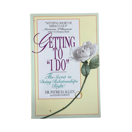 Getting to 'I Do'