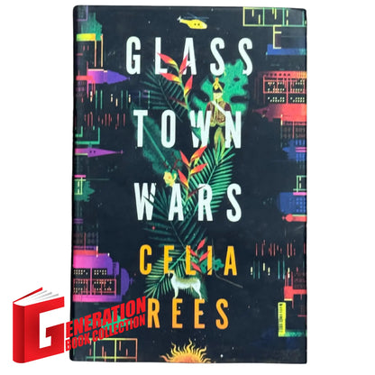 Glass Town Wars by Celia Rees original book cover design