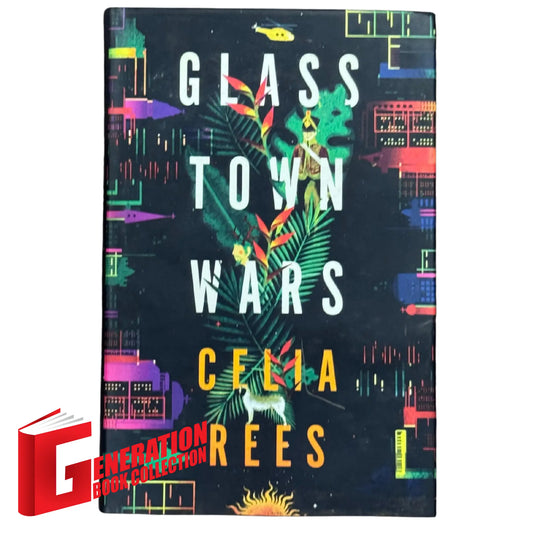 Glass Town Wars by Celia Rees original book cover design