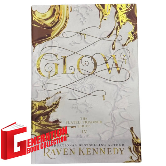 Glow by Raven Kennedy original book cover design