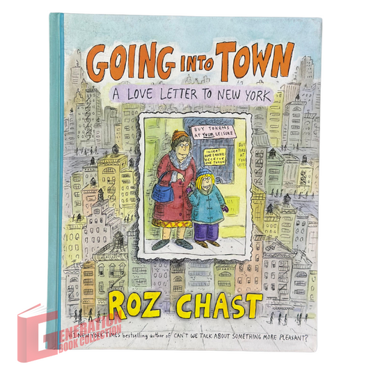 Going into Town by Roz Chast original book cover design