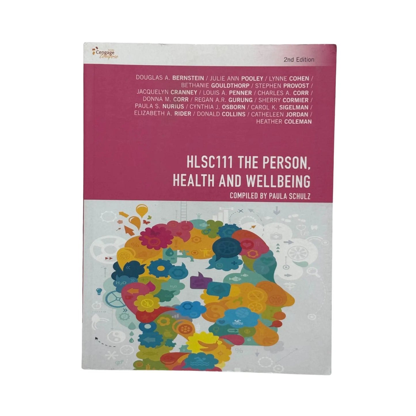 HLSC111: The Person, Health and Wellbeing by Bernstein original health science textbook cover