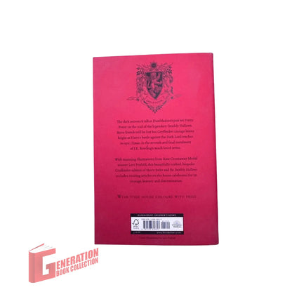 Back cover details of Harry Potter and the Deathly Hallows imported edition