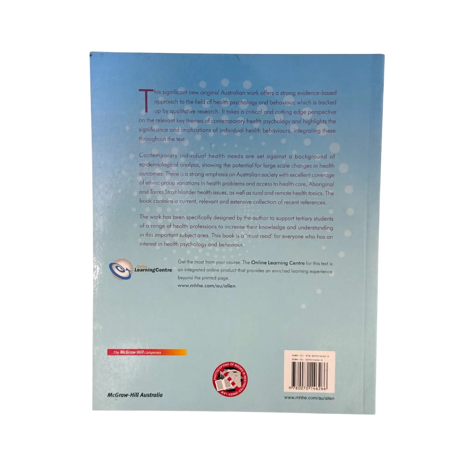 Health Psychology and Behaviour