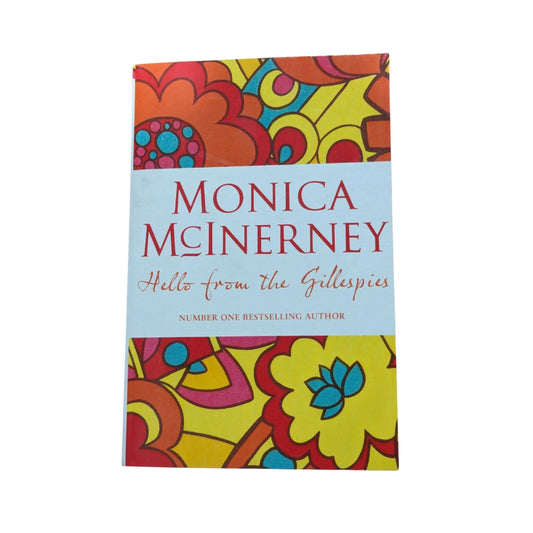 Hello from the Gillespies by Monica McInerney Back Cover