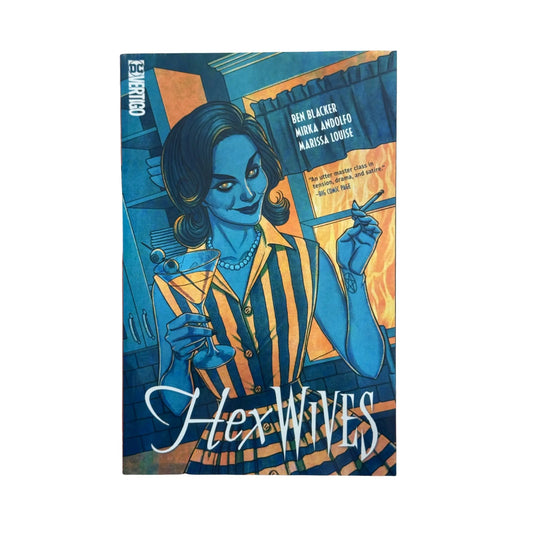 Hex Wives by Ben Blacker original graphic novel cover art