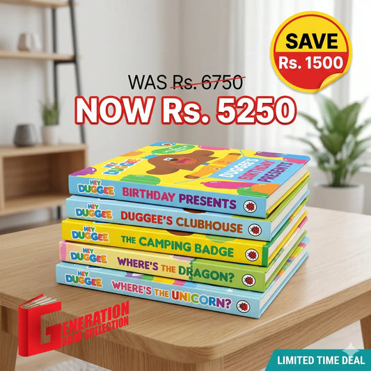 Hey Duggee Board Book – 5 Books Bundle Deal