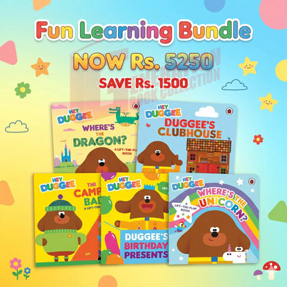 Hey Duggee Board Book – 5 Books Bundle Deal