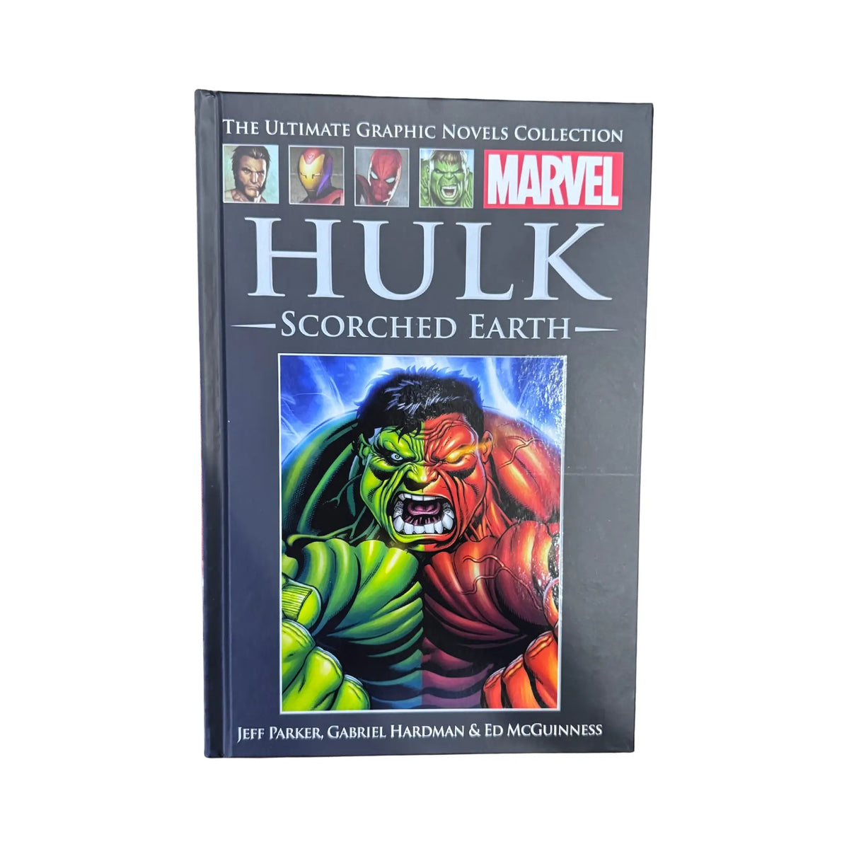 The front cover of Hulk: Scorched Earth by Jeff Parker, available as an original imported copy at Generation Books Collection Pakistan.