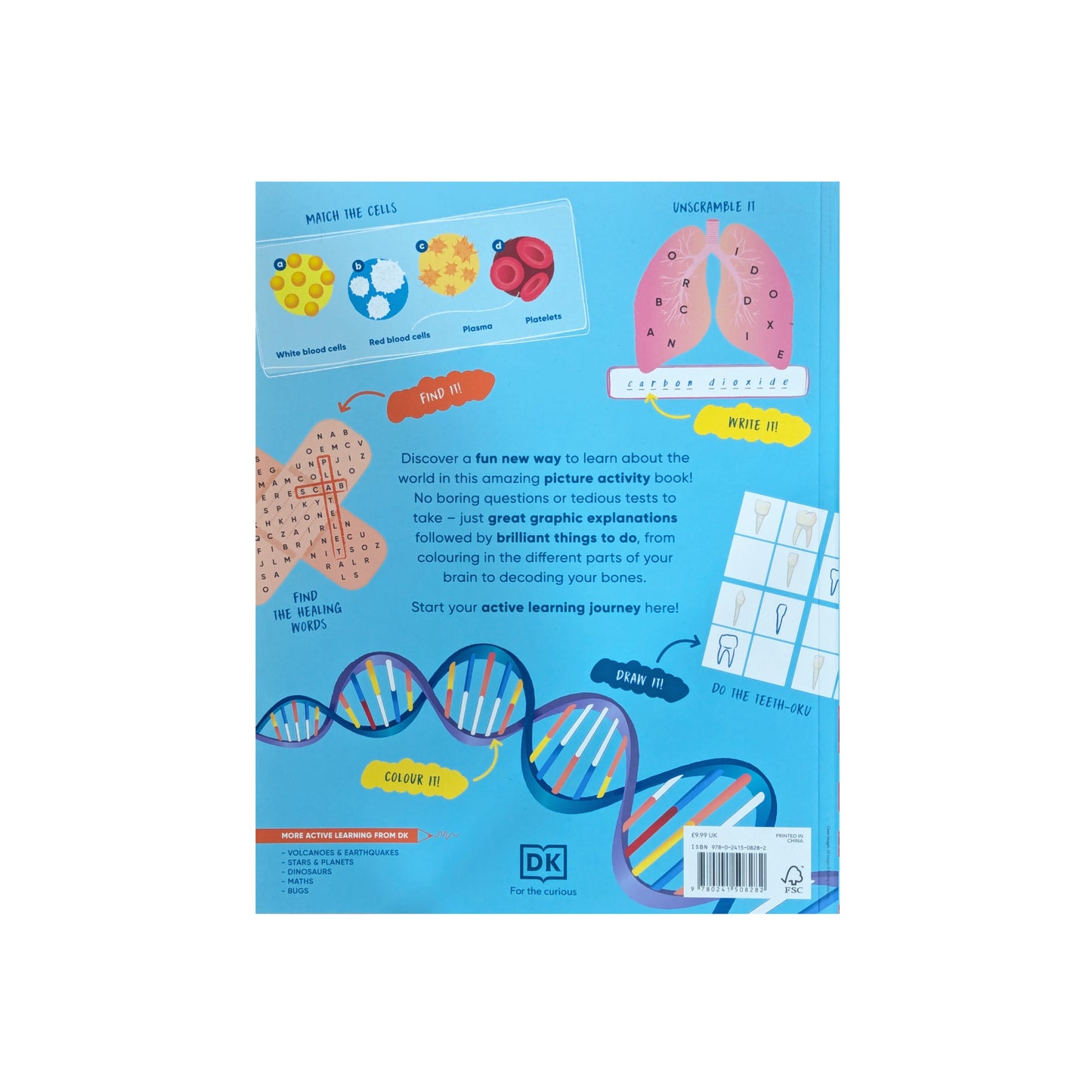 Human Body: Over 100 Brain-Boosting Activities that Make Learning Easy and Fun (DK Active Learning)