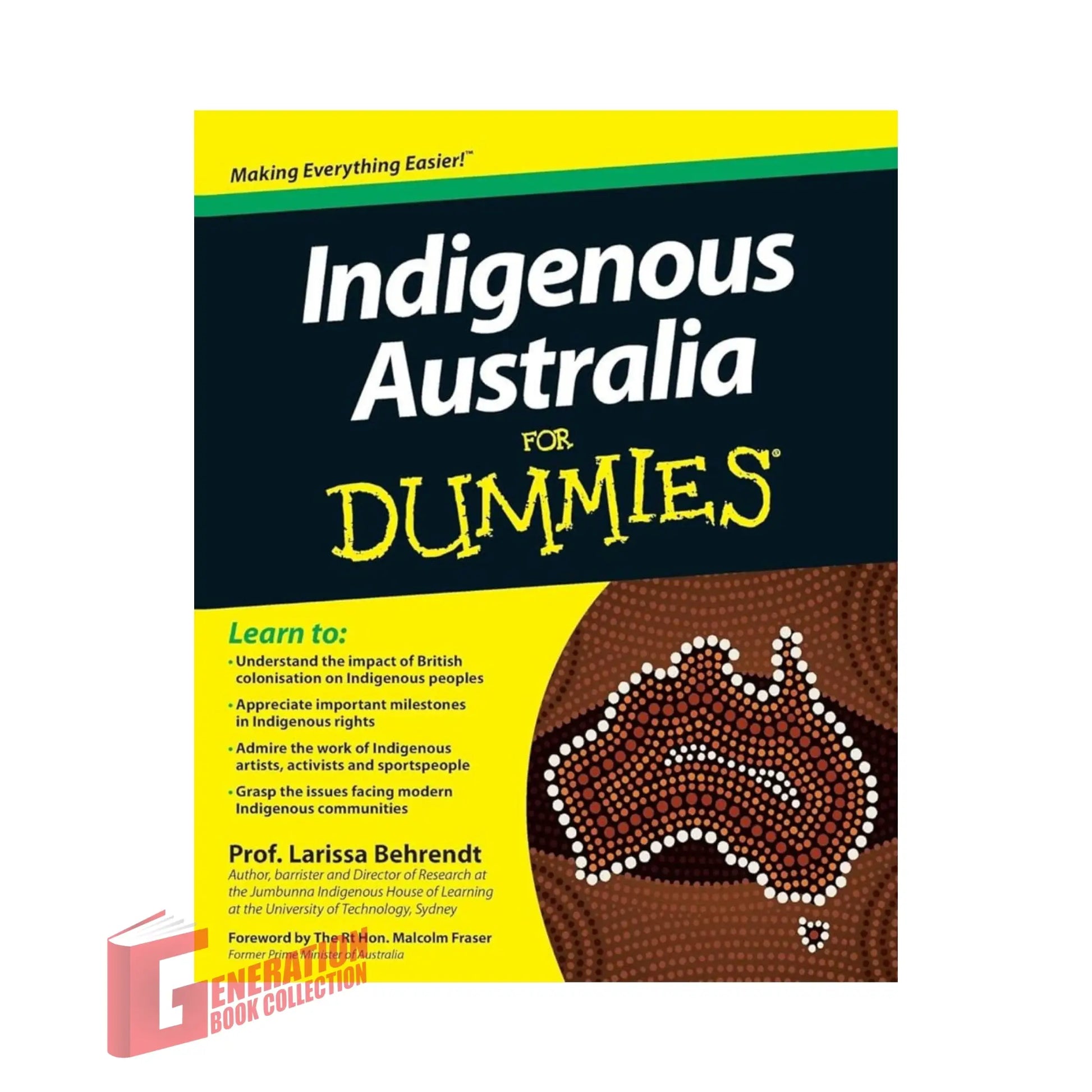 Indigenous Australia For Dummies by Larissa Behrendt original history book cover