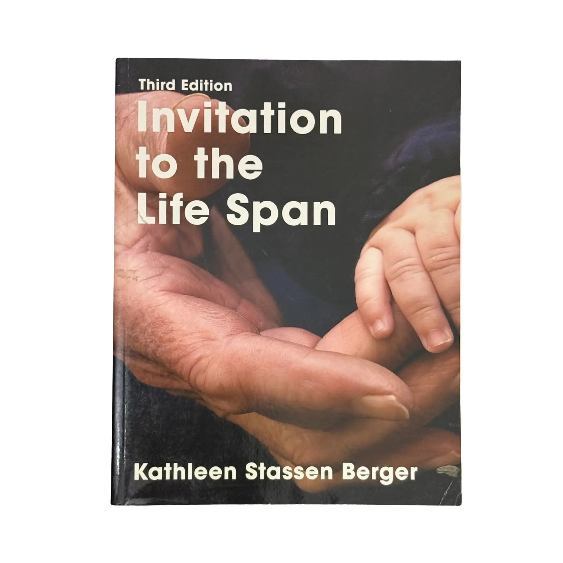 The front cover of Invitation to the Life Span by Kathleen Stassen Berger, available as an original imported copy at Generation Books Collection Pakistan.
