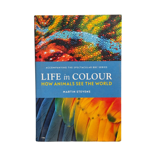 Life in Colour by Martin Stevens original book cover design
