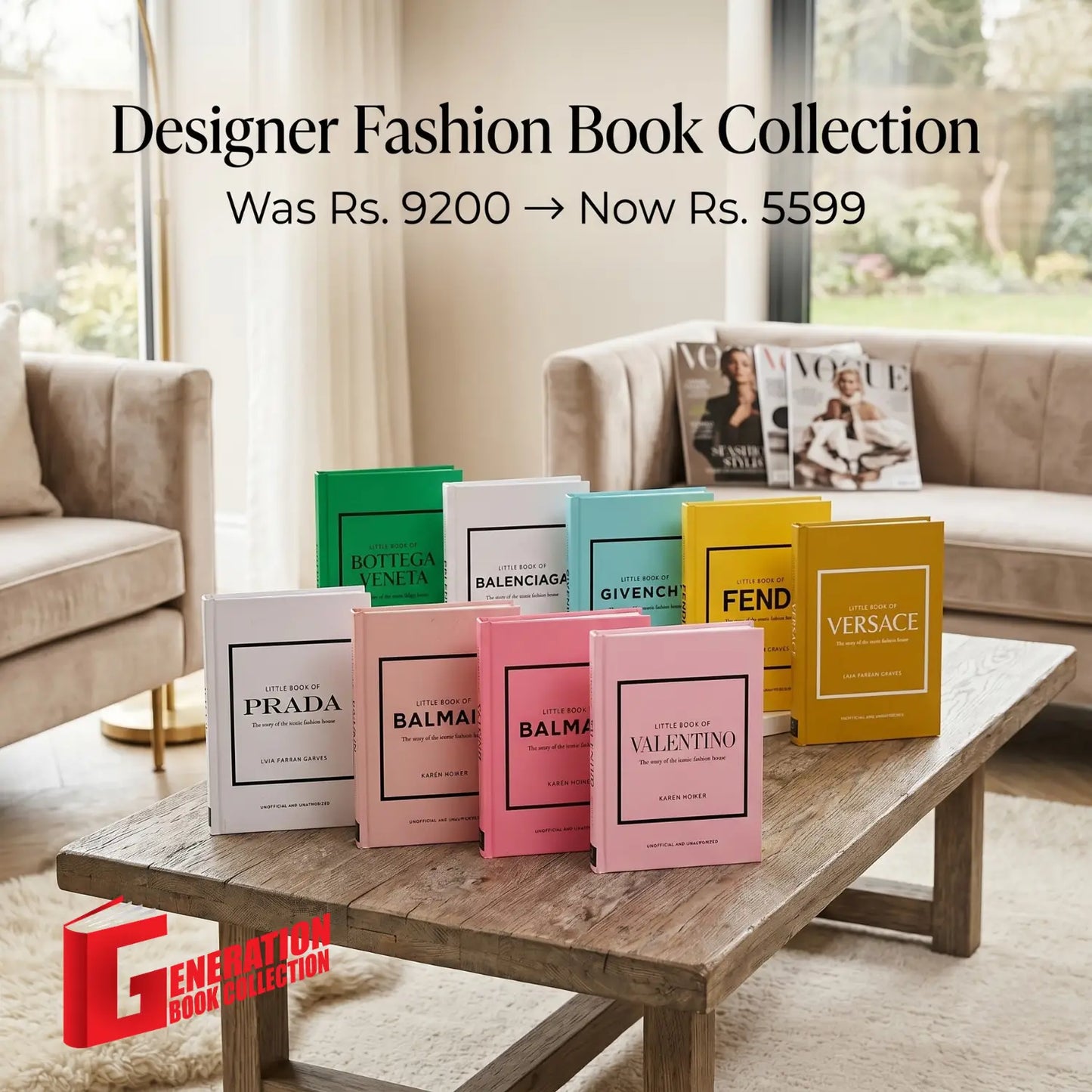 Little Book of Fashion – Complete Designer Edition (8 Books Set)