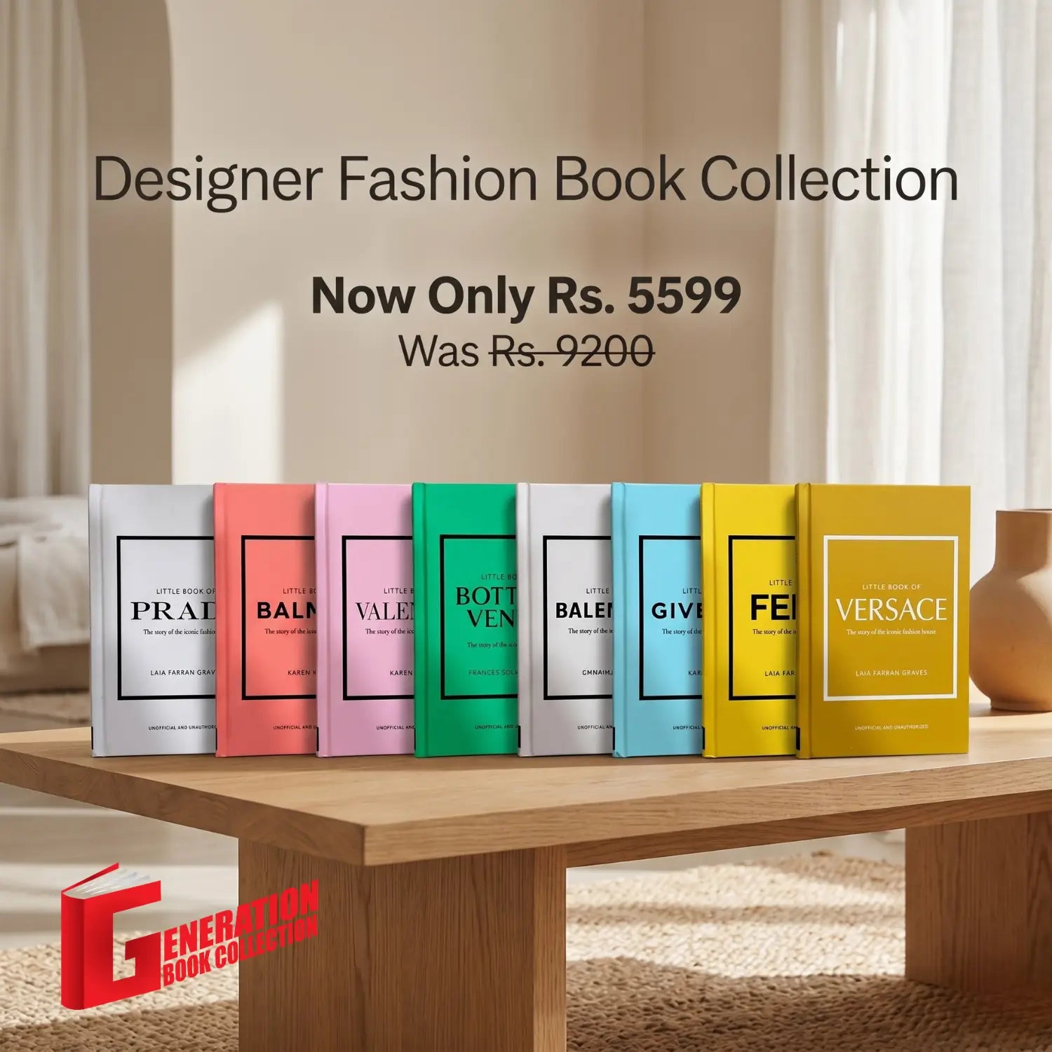 Little Book of ファッションブランド 洋書 8冊セット Little Book of Fashion – Complete Designer Edition (8 Books Set)