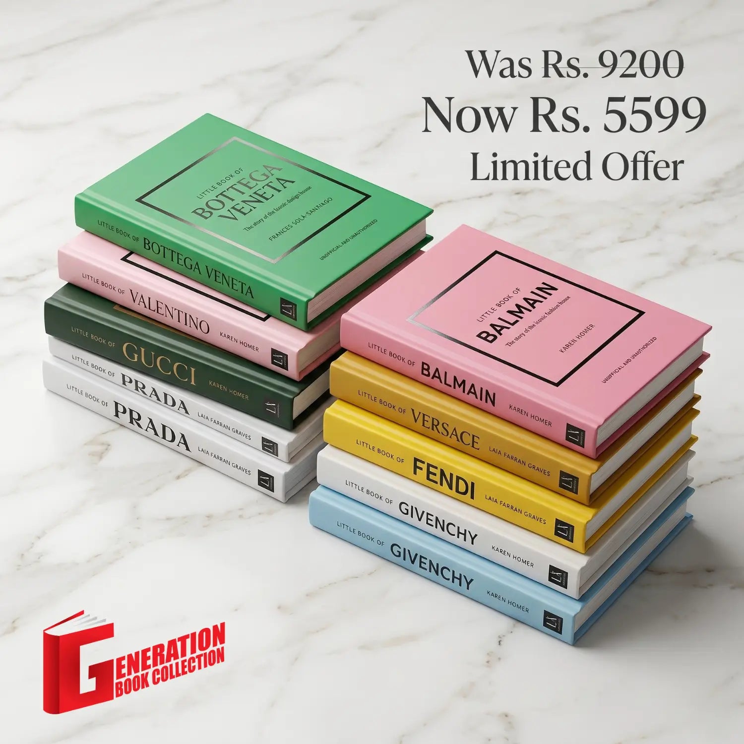Little Book of Fashion – Complete Designer Edition (8 Books Set) Little Book of Fashion – Complete Designer Edition (8 Books Set)