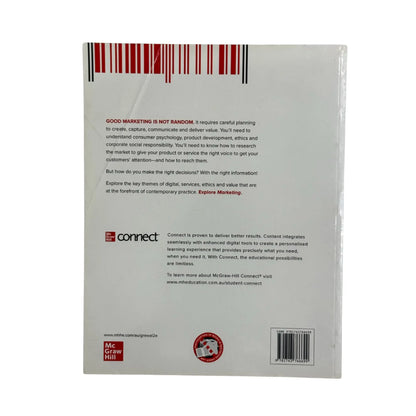 Back cover details of M: Marketing imported edition