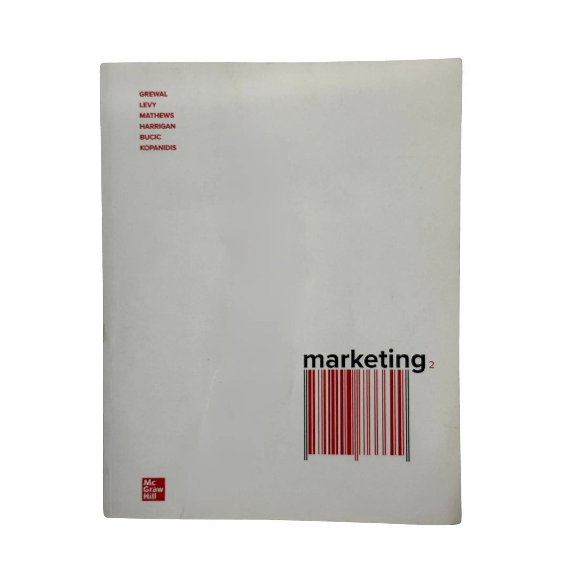 M: Marketing by Dhruv Grewal original McGraw-Hill textbook cover