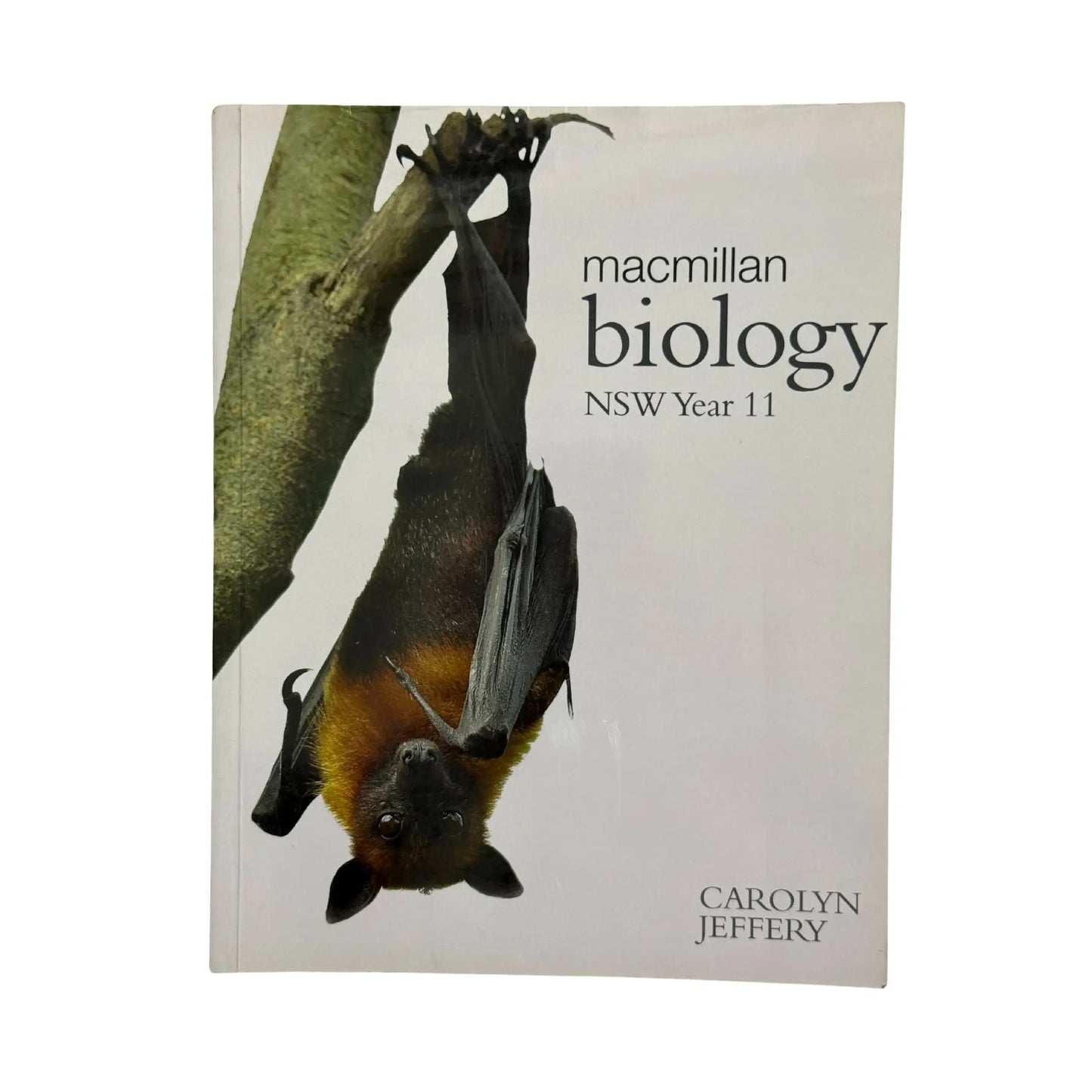 The front cover of Macmillan Biology NSW Year 11, available as an original imported copy at Generation Books Collection Pakistan.