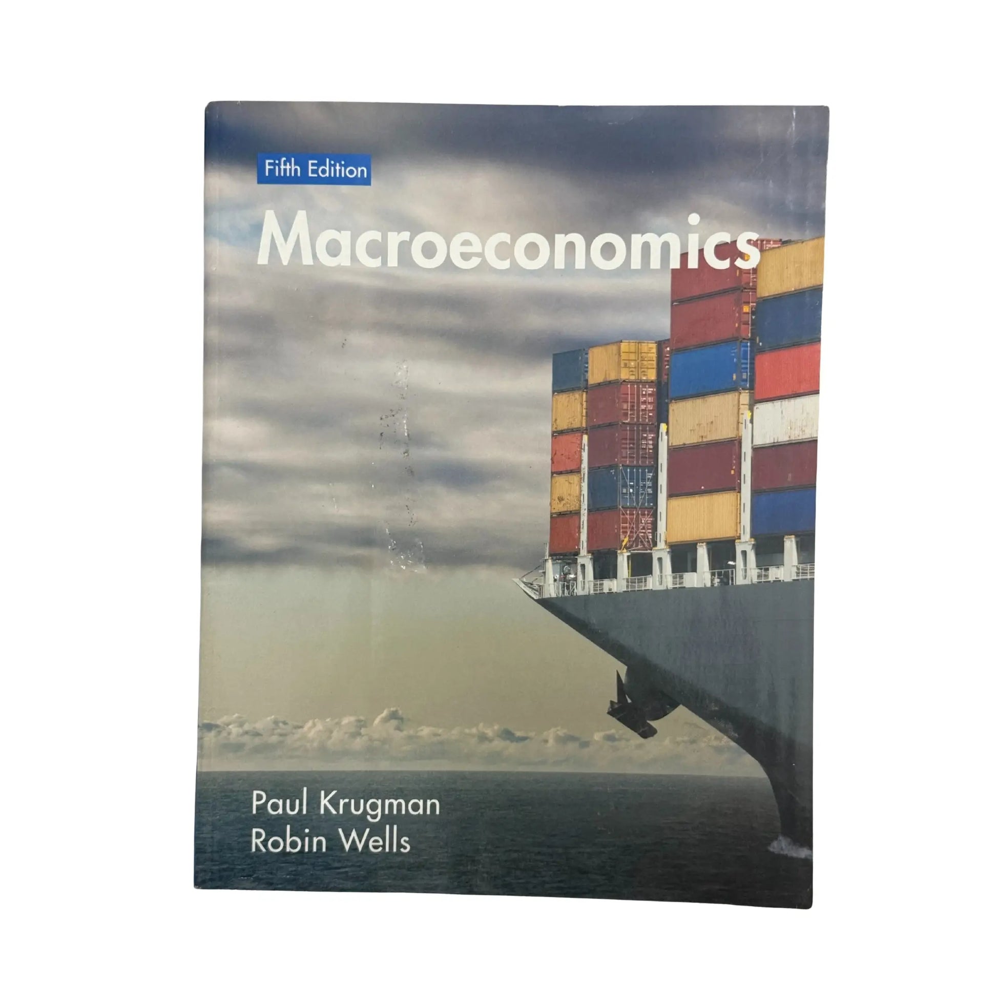 Macroeconomics by Paul Krugman and Robin Wells original Worth textbook cover
