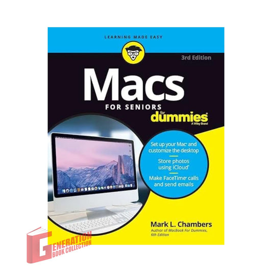 Macs for Seniors For Dummies (3rd Ed) by Mark L. Chambers original tech guide cover