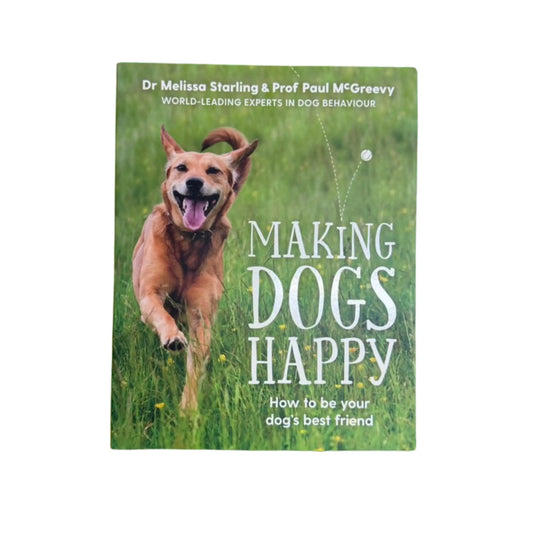 Making Dogs Happy by Melissa Starling original dog care book cover