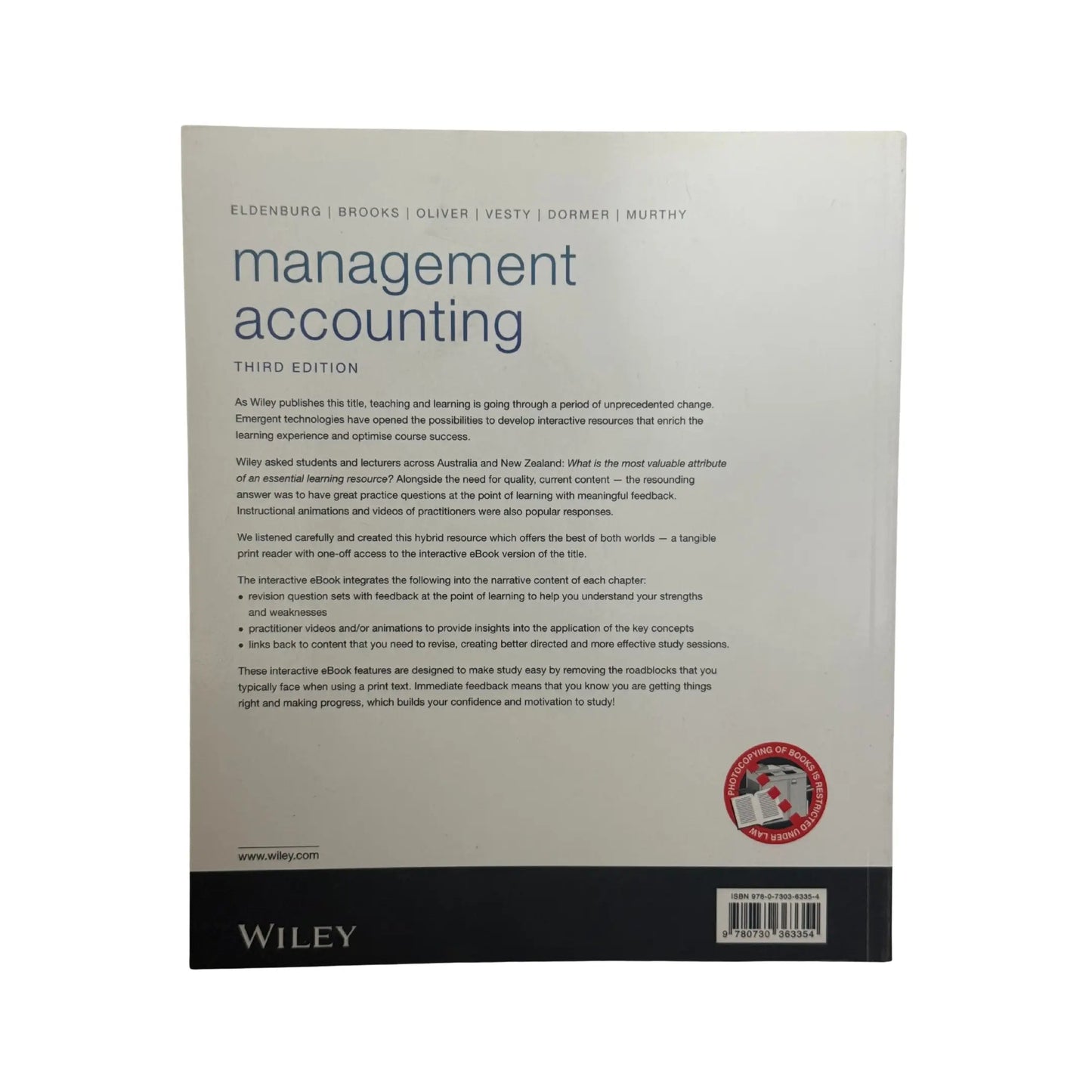 Management Accounting