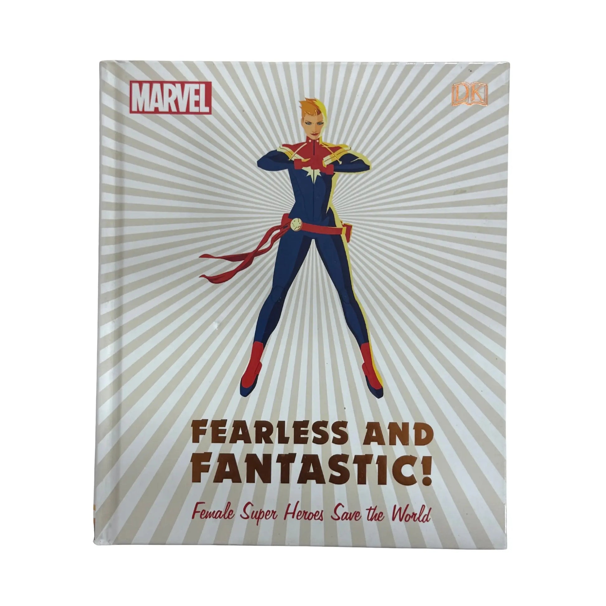 Marvel Fearless And Fantastic Female Super Heroes Save The World DK book front cover - Generation Books Collection Pakistan