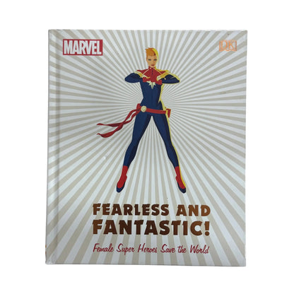 Marvel Fearless And Fantastic Female Super Heroes Save The World DK book front cover - Generation Books Collection Pakistan