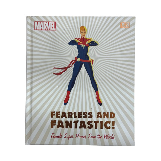 Marvel Fearless And Fantastic Female Super Heroes Save The World DK book front cover - Generation Books Collection Pakistan