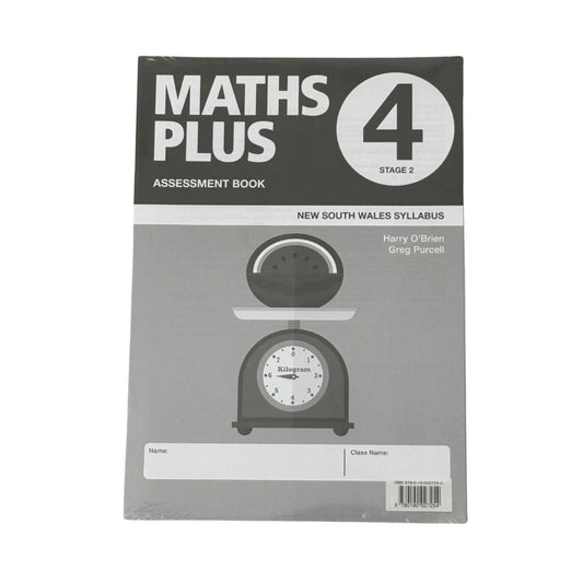 Maths Plus NSW Syllabus Student and Assessment Book 4 Value Pack, 2020