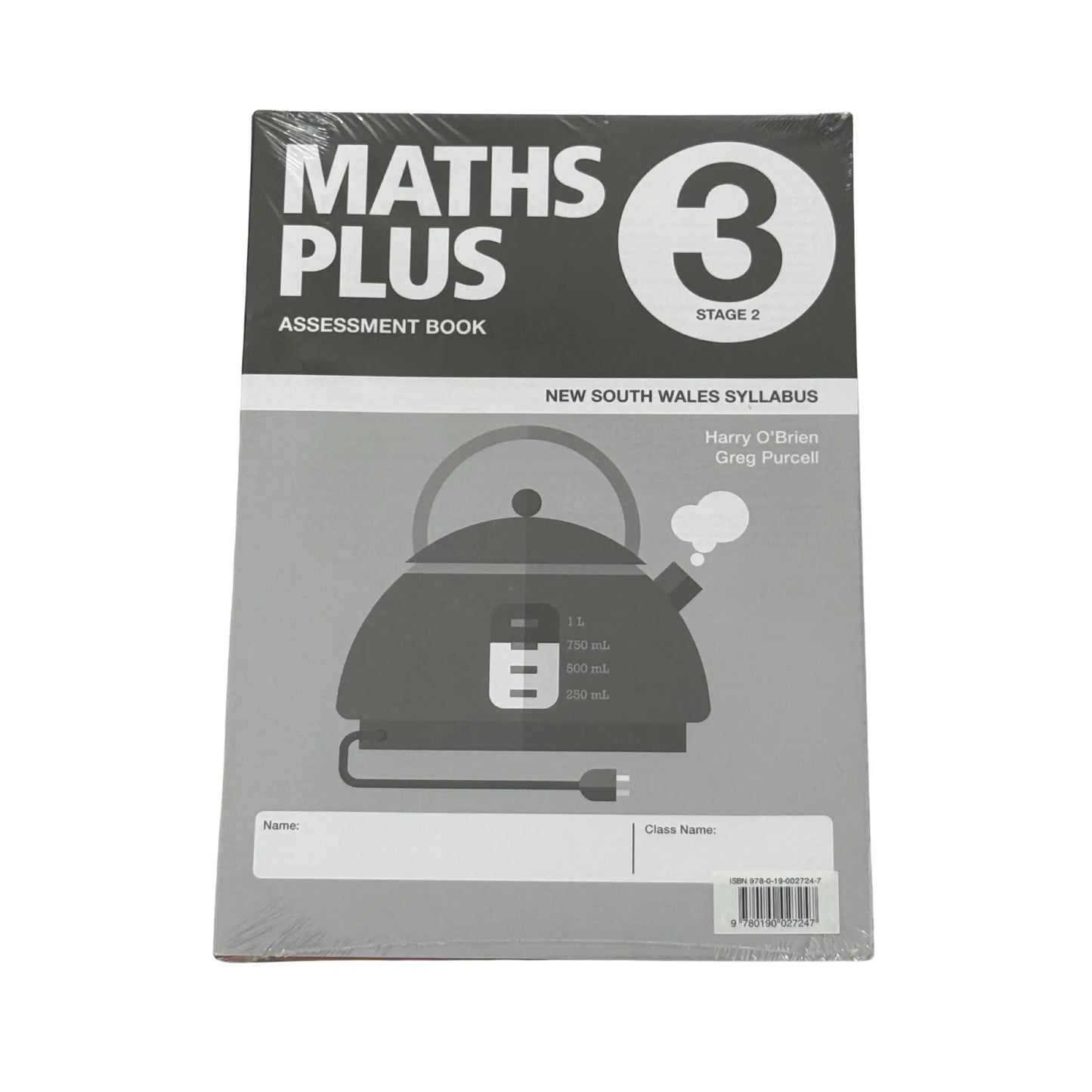 Back cover details of Maths Plus Book 3 Value Pack imported edition