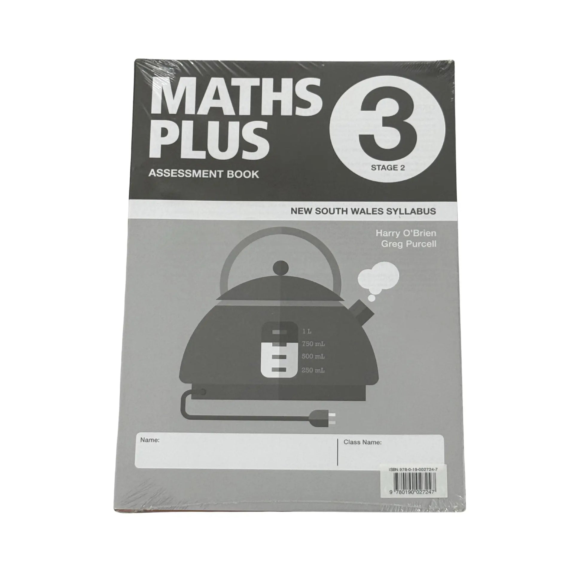 Back cover details of Maths Plus Book 3 Value Pack imported edition