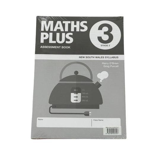 Back cover details of Maths Plus Book 3 Value Pack imported edition