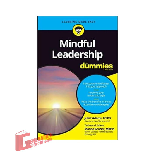 Mindful Leadership For Dummies by Juliet Adams original management guide cover