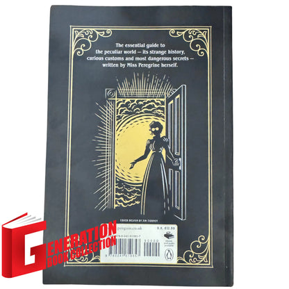 Back cover details of Miss Peregrine's Museum of Wonders imported edition